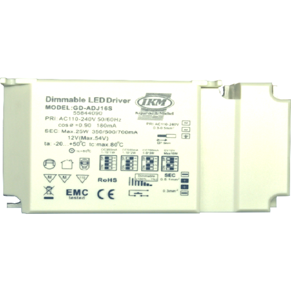 Power-LED-Konverter 15W dimmbar (power led driver)