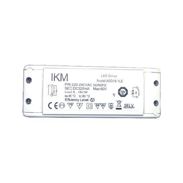Power-LED-Konverter 18W (power led driver) AED18-1LS