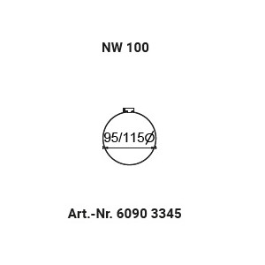 Schlauchschelle NW100 (90-110mm)