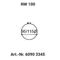 Schlauchschelle NW100 (90-110mm)