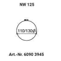 Schlauchschelle NW125 (110-130mm)